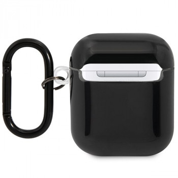 BMW BMA222SWTK Multiple Colored Lines Cover for Apple AirPods 1/2, black