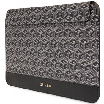 Guess GUCS16HGCFSEK GCube Stripes Laptop Sleeve, 16 inch, black