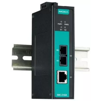 MOXA IMC-21GA-SX-SC-T hálózati médiakonverter (47419)
