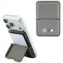 BMW M Carbon Metal Logos MagSafe pénztárca, antracit