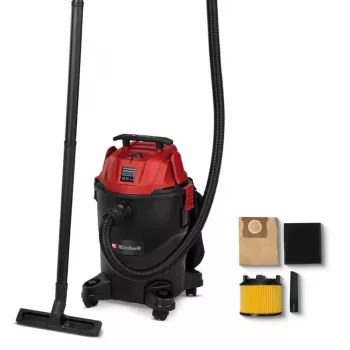 Einhell TC-VC 2555 nedves/száraz porszívó, 25 l, fekete/piros
