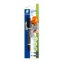 STAEDTLER Lumocolor duo állandó DIY marker, 2 hegy, 0,6 mm / 1,5 mm, buborékcsomagolás (348-9 BK-1)