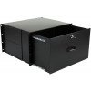 Lanview RAD115BL Rack Accessory, 6U, 19-inch, Oval, 482 mm, 50 kg, Black