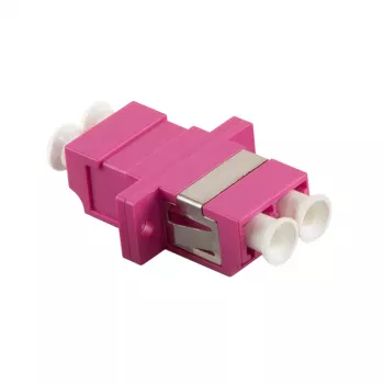 LogiLink FA02LC8 optikai adapter LC duplex, 12 db, karimás, lila