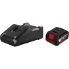 Bosch 1600A03CH1 kezdőcsomag, 2x GBA 18V 5.0 Ah akkumulátor, GAL 12V/18 töltő