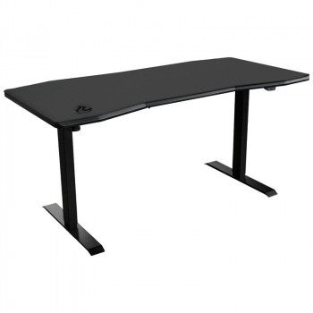Nitro Concepts Gaming Desk D16E NC-GP-DK-008, Carbon Black, 1600x800, electrically height-adjustable
