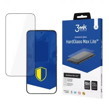 3MK HardGlass Max Lite edzett üveg Xiaomi 15T 5G készülékhez, fekete