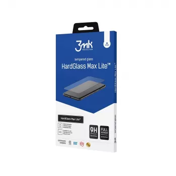 3MK HardGlass Max Lite edzett üveg Xiaomi 15T 5G készülékhez, fekete
