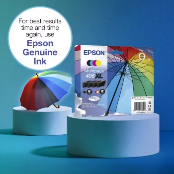 Epson 406XL Umbrella DURABrite Ultra Multipack EasyMail 4 darabos csomag, XL (C13T17H64510)