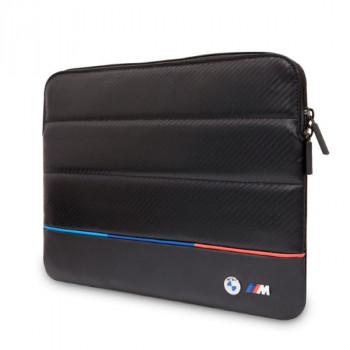 BMW BMCS16PUCARTCBK Laptop Sleeve, 16 inch, black Carbon Tricolor