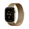 Apple Watch Series 12 GPS + Cellular 46mm Gold Titanium Case with Gold Milanese Loop - M/L