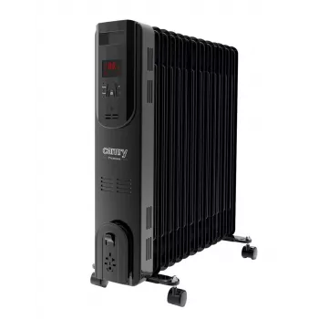 Camry CR 7814 Oil-Filled Radiator with Remote Control, 2500 W, 13 Fins, Black