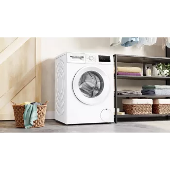 Bosch WAN2408LSN Freestanding Front-Load Washing Machine, 8 kg, 1200 rpm, Energy Class C, White