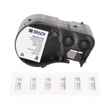 Brady M5-125-1-342 Label for BMP51/BMP53/M511