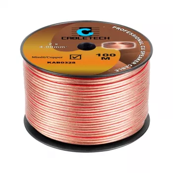 CABLETECH hangszórókábel 4mm