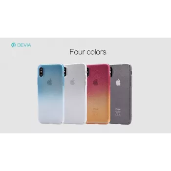 Devia Apple iPhone X Amber tok kék