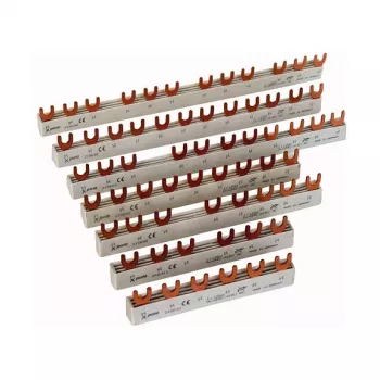 Eaton EVG-3PHAS/N 8TE 10mm² 3-Phase+N Fork-Type Busbar 63A