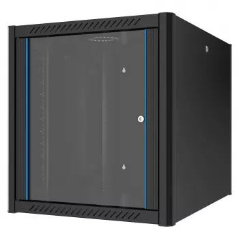 EFB 19 inch Wall-Mount Cabinet 26U, 800mm Depth, RAL9005 Jet Black