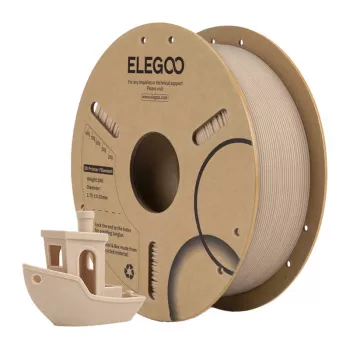 ELEGOO 50.203.0652 PLA Wood Filament 1kg, Light Oak