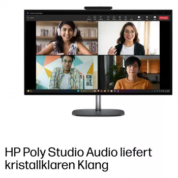 HP OmniStudio X 27-cx0452ng All-in-One PC, 27 inch QHD IPS Display, Intel Core Ultra 5, 24GB DDR5 RAM, 1TB SSD, Windows 11 Home, White