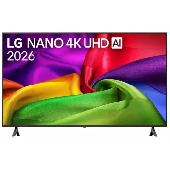 LG 85NU800B3LA 85-inch 4K UHD Smart TV with webOS, AI Processor, Black