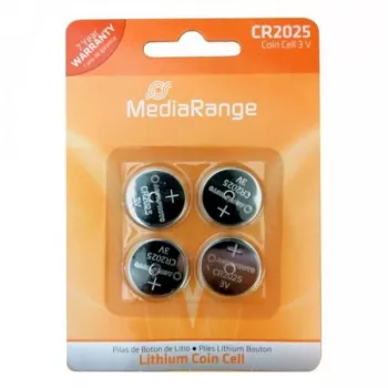 MediaRange MRBAT131 CR2025 3V lithium, 4 pcs