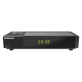 Megasat HD 601 V5 DVB-S2 Satellite Receiver, Full HD 1080p, HDMI, SCART, USB, Unicable I & II, Black
