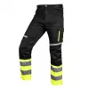 NEO TOOLS 81-795-XL High-Visibility Work Trousers, Black/Yellow, Size XL