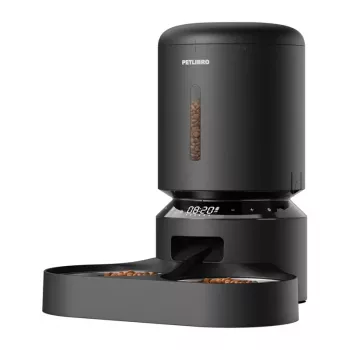 PETLIBRO Granary 5L Pet Food Dispenser with Double Bowl (Black)