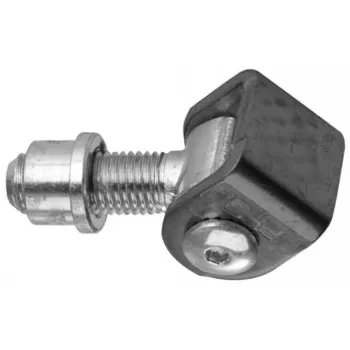 PSG 61.001 Weld-On Hinge with M16 Thread – Steel, Raw Finish