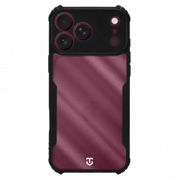 Tactical Quantum Stealth tok iPhone 17 Pro Max / 18 Pro Max készülékhez, átlátszó/fekete