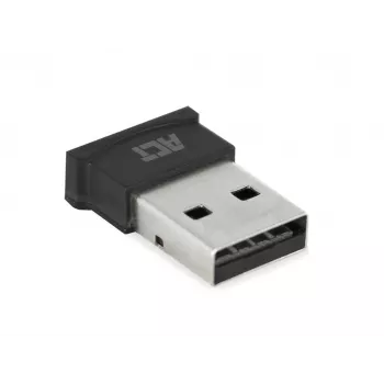 ACT USB Bluetooth-adapter, vezeték nélküli, USB, Bluetooth, 3 Mbit/s, fekete