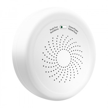 MOES ZSS-QY-GL-U ZigBee földgázérzékelő USB-C tápellátással